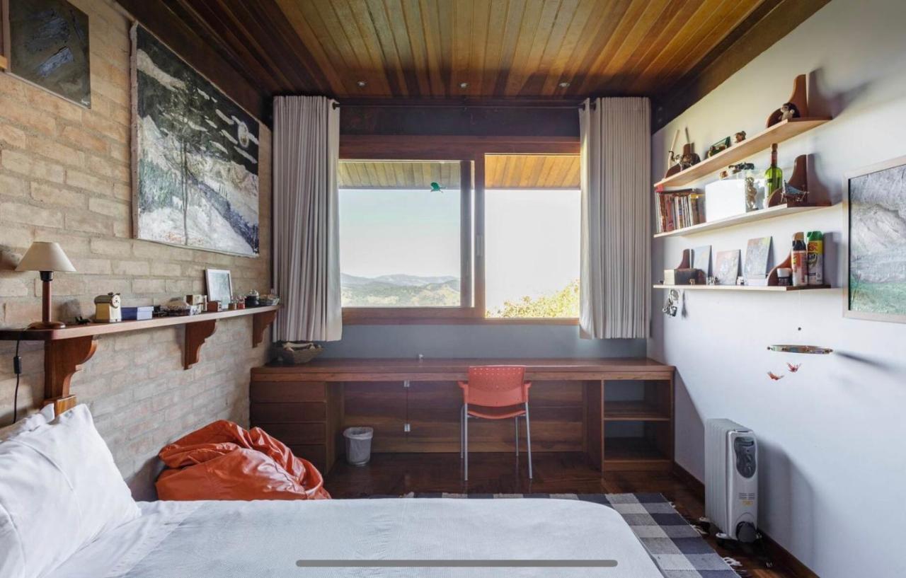 Casa De Vidro Com Vista Mantiqueira - Com Cafe E Staff Villa Campos do Jordão Eksteriør billede