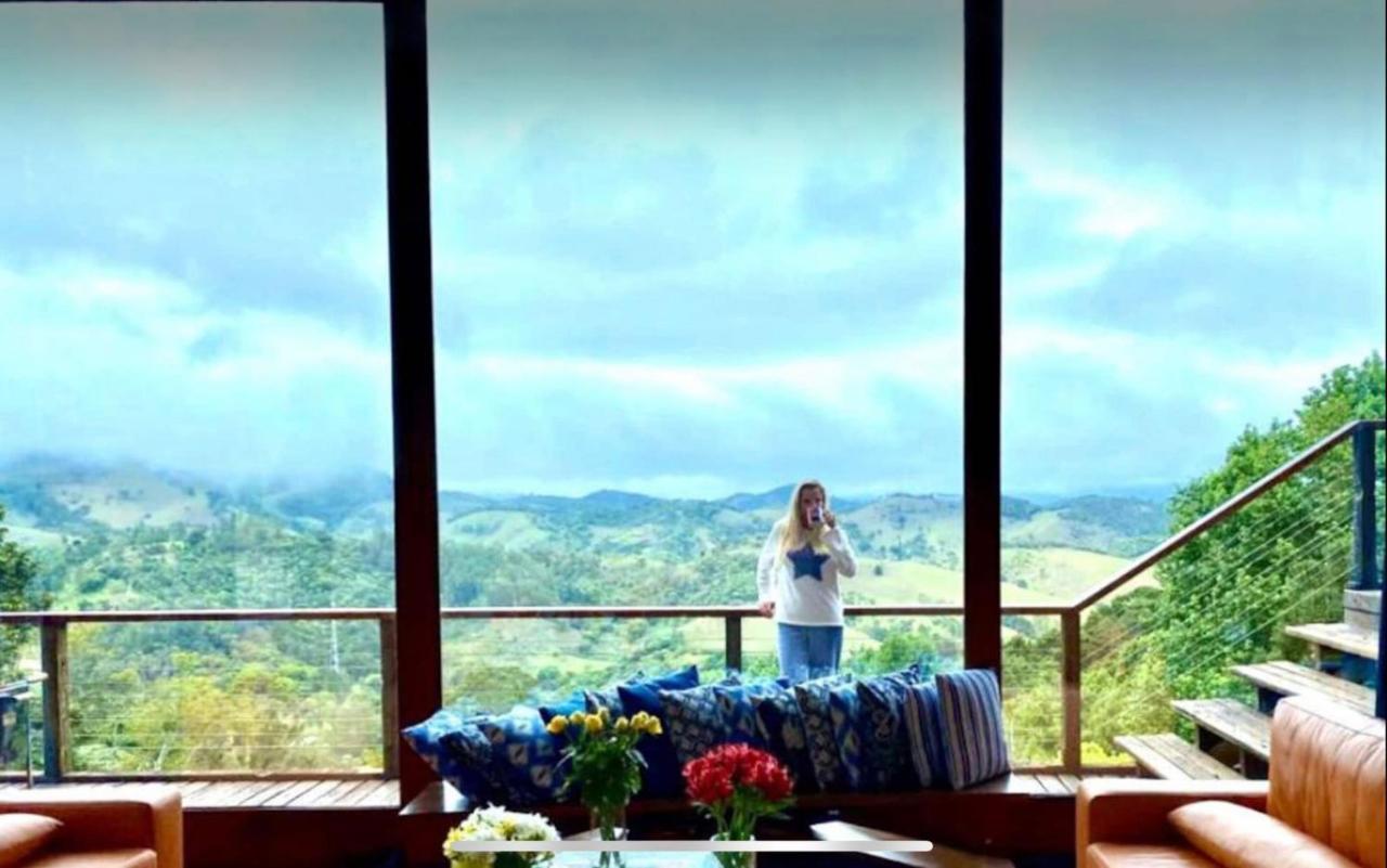 Casa De Vidro Com Vista Mantiqueira - Com Cafe E Staff Villa Campos do Jordão Eksteriør billede
