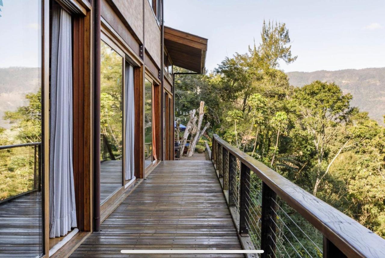 Casa De Vidro Com Vista Mantiqueira - Com Cafe E Staff Villa Campos do Jordão Eksteriør billede